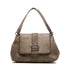 Borsa a spalla marrone con logo in metallo Lumberjack Helena, Borse e accessori Donna, SKU b511000462, Immagine 0